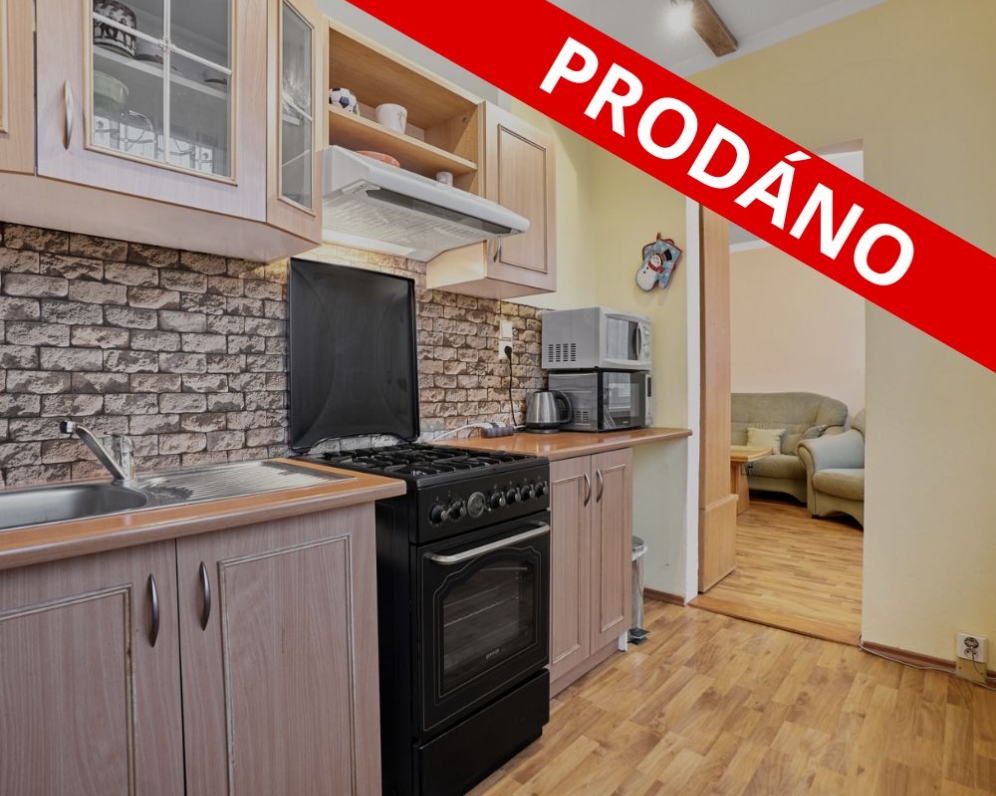 Prodej bytu 2+1 v Ostrově, okr. Karlovy Vary